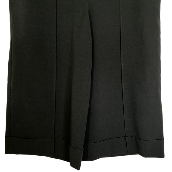 Ann Taylor LOFT Exposed Seam Culottes in Black Women’s Sz 4 - Picture 4 of 6